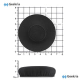 Geekria Comfort Fabric Replacement Ear Pads for Sennheiser Urbanite On-Ear Headphones (Not Compatible with Sennheiser Urbanite XL) Ear Cushions, Repair Parts (Black)