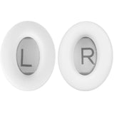 Geekria Replacement Ear Pads for Bose New QuietComfort, QC 45/ 35II/ 35IIGaming/ 35/ 25/ 15/ SE, AE 2/2i/2w, SoundTrue, SoundLink AE2 Headphones, with Video Guide (White Smoke)