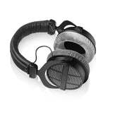 Geekria Protein Leather Headband Pad Compatible with Beyerdynamic DT990PRO, DT990, DT880, DT860, Headphones Replacement Band, Headset Head Cushion Cover Repair Part (Black)