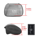 Geekria Shield Case Compatible with Razer Wolverine V3 Pro, Steam Controller, Hard Shell Travel Carrying Storage Bag with Internal Mesh Pocket for Charging Cable (Dark Gray)