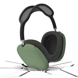 Geekria Silicone Skin Cover for AirPods Max Headphones, Scratch Protection Case / Earpieces Cover / Headset Speakers Skin Protector (Green)