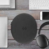 Geekria Shield Headphones Case Compatible with Apple AirPods Max Case, Will Make Headphones Into Sleep Mode Immediately, Replacement Hard Shell Travel Carrying Bag with Cable Storage (Dark Grey)