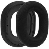 Geekria Comfort Mesh Fabric Replacement Ear Pads for Razer BlackShark V3 Pro (Do Not Fit V3 Wireless/ V3X) Headphones Ear Cushions, Repair Parts (Black)