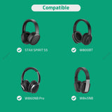Geekria Audio Cable with Mic Compatible with Edifier STAX SPIRIT S5, W800BT Headphones, 1/8" (3.5mm) to 3.5mm Replacement Stereo Cord with Inline Microphone and Volume Control (4 ft/1.2 m)