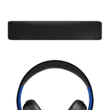 Geekria Protein Leather Headband Pad Compatible with Sony PlayStation Gold Wireless Stereo Headset Playstation 4, PS3 (CECHYA-0083) Headphones, Replacement Band Repair Part (Black)