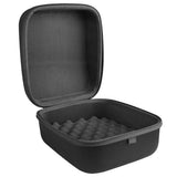 Geekria Shield Case for Large-Sized Over-Ear Headphones, Replacement Hard Shell Travel Carrying Bag with Cable Storage, Compatible with Audio-Technica, Denon, SONY Headsets (Black)