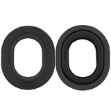 Geekria Silicone Rubber Comfortable Replacement Ear Pads for HyperX Cloud 2/ Alpha/ AlphaS/ Core/ Stinger/ Flight, Razer Kaira/ Kaira Pro/ X, Sennheiser HD280 Headphones (Black)