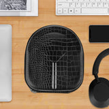 Geekria Shield Headphones Case Compatible with Sony WH-XB920N/XB900N/1000XM5/1000XM4, Replacement Hard Shell Travel Carrying Bag with Cable Storage (Black)