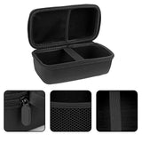 Geekria Nylon Speaker Case Cover, Compatible with Marshall Emberton II, Replacement Hard Shell Portable Speaker Protective Carrying Bag with Cable Storage (Black)