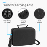 Geekria Hard Shell Travel Case Compatible with ONOAYO ONO3Pro, Lisowod L61Pro, Outdoor 4K Projector Carrying Bag (Dark Grey)