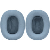 Geekria Comfort Mesh Fabric Replacement Ear Pads Compatible with Apple AirPods MAX (A2096), AirPods MAX2 (A3184) Headphones, Ear Cushions (Blue)