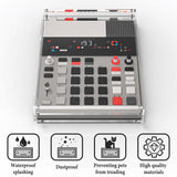 Geekria Audio Samplers Clear Acrylic Case Protector, Magnetic Closing Dust Cover, Compatible with Teenage Engineering EP-133 K.O. II, EP-1320 Medieval Sampler (Clear)