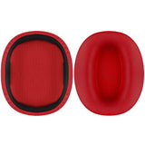 Geekria QuickFit Replacement Ear Pads for Edifier W820BT, W828NB Headphones Ear Cushions, Repair Parts (Red)