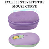 Geekria Mouse Carrying Case, Hard Shell Protective Travel Bag Wireless Mouse Storage Bag, Compatible with Logitech POP Mouse