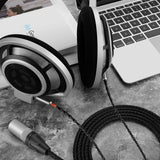 Geekria Apollo 5NOCC Upgrade Audio Cable Compatible with Sennheiser HD 820, HD 800S, HD 800 Headphones, Replacement Balanced Headphones Cord for Hi-Res Audiophile, HiFi Headset (10ft/3m)