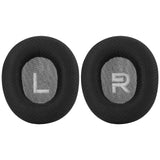 Geekria Comfort Mesh Fabric Ear Pads for Skullcandy Crusher ANC 2 Headphones Ear Cushions, Headset Earpads, Ear Cups Cover Repair Parts (Black)