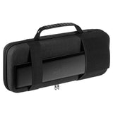 Geekria TKL Keyboard Hard Shell Case, Compatible with Razer Huntsman V2 TKL / V3 Pro TKL / BlackWidow V3 TKL / Ornata V3 TKL, Travel Carrying Bag for 87-Key Computer Keyboard (Dark Gray)