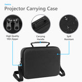 Geekria Hard Shell Travel Case Compatible with ONOAYO ONO5Pro, Outdoor 4K Projector Carrying Bag (Dark Grey)