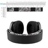 Geekria Flex Fabric Headband Pad Compatible with SteelSeries Arctis 5, Arctis 3 All-Platform Gaming Headphones, Headphones Replacement Band, Headset Head Cushion Cover Repair Part (Cartoon)