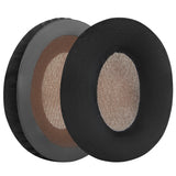 Geekria Comfort Velour Replacement Ear Pads for Sennheiser Momentum On-Ear, Momentum 2.0 On-Ear Wireless HD1 On-Ear Headphones Earpads, Headset Ear Cushion Repair Parts (Black Velvet)
