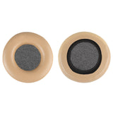 Geekria QuickFit Replacement Ear Pads for Bang & Olufsen Beoplay H4/H6/H7/H9/H9i/HX, Portal Headphones Ear Cushions, Repair Parts (Khaki / No Plastic Clip)
