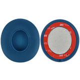 Geekria QuickFit Replacement Ear Pads for Beats Solo 3 (A1796), Solo 3.0 Headphones Ear Cushions, Headset Earpads, Ear Cups Cover Repair Parts (Pop Blue)