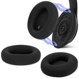Geekria SNAP Replacement Ear Pads Kit for Beats Studio Pro Headphones, Magnetic Easy Switch Cushions, Quick Exchange Earpads, Repair Parts ( Mesh Fabric Black, 1 Pair)