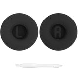 Geekria Comfort Mesh Fabric Replacement Ear Pads for JBL JR300, JR300BT, T450BT, T500BT, Tune 500, Tune 500BT, Tune 510BT, Tune 520BT Headphones, Ear Cushions (Black)