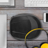 Geekria Shield Headphones Case for On-Ear Headphones, Replacement Hard Shell Travel Carrying Bag with Cable Storage, Compatible with JBL Tune510BT, Skullcandy Hesh3, B&O Beoplay (Black)