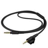Geekria Audio Cable with Mic Compatible with Bose Around-Ear AE2, AE2i, AE2w Cable, 2.5mm Aux Replacement Stereo Cord with Inline Microphone and Volume Control (4 ft/1.2 m)