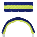 Geekria Knit Fabric Headband Cover Compatible with Bose, AKG, Sennheiser, Sony, Audio-Technica Headphones, Head Cushion Pad Protector, Replacement Repair Part, Easy DIY Installation (Pop Indigo)