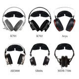 Geekria Velour Headband Pressure Relief Pad Compatible with AKG K701, SONY MDR-7506, AUNE AR5000, HIFIMAN Arya, Lightspeed Zulu 3 and Lightspeed Sierra, Bose A20 X A10 Headphones ( Black )
