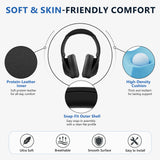 Geekria Replacement Headband Compatible with Sony WH-1000XM3 Headphones, Headband Cushion Cover Repair Parts with Screwdriver & Hinge Clips (Black)