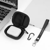 Geekria Shield Earbuds Case Compatible with Soundcore by Anker P40i P30i C30i Liberty 4 True Wireless Earbuds, Replacement Protective Hard Shell Travel Carrying Bag (Dark Grey)