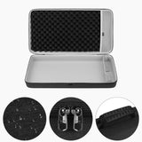 Geekria Audio Interface Carrying Case, Compatible with Akai Professional MPC Live III, EVA Hard Shell Portable Travel Bag (Dark Gray)