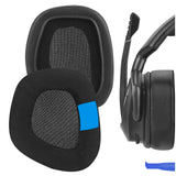 Geekria Sport Cooling-Gel Replacement Ear Pads for Corsair Void Pro, Void Pro RGB, Void Pro RGB SE, Void Elite, Void Elite RGB Headphones Ear Cushions, Ear Cups Cover Repair Parts (Black)