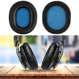 Geekria QuickFit Replacement Ear Pads for Sennheiser HD8 DJ, HD6 Mix, HD7 DJ Headphones Ear Cushions, Repair Parts (Black)