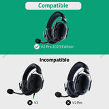 Geekria Sport Cooling-Gel Replacement Ear Pads for Razer BlackShark V2 Pro 2023 Edition (Does Not Fit BlackShark V2/V2 Pro) Headphones Ear Cushions, Repair Parts (Black)