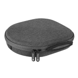 Geekria Shield Headphones Case Compatible with Bang & Olufsen Beoplay HX, H100, H95, H9 3rd Gen, H9i, Beocom Portal, Replacement Hard Shell Travel Carrying Bag with Cable Storage (Dark Grey)