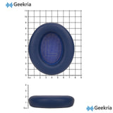 Geekria QuickFit Replacement Ear Pads Compatible with Anker Soundcore Life Q20, Q20+, Q20i, Life 2 (Not Fit for Life 2 Neo) Headphones, Repair Parts (Blue)