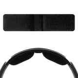 Geekria Velour Headband Pad Compatible with Sennheiser HD 490 Pro Headphones Replacement Band, Headset Head Top Cushion Cover Repair Part (Black)