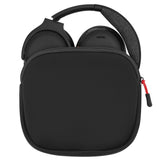 Geekria Headphones Pouch, Soft Shell Replacement Protective Travel Carrying Bag, Compatible with Skullcandy Crusher ANC 2, JBL Tour One M3, Sony WH-1000XM6 and More (Black)