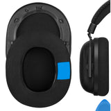 Geekria Sport Cooling-Gel Replacement Ear Pads Compatible with Razer BlackShark V2/ V2 Pro (Does Not Fit BlackShark V2 Pro 2023 Edition) Headphones, Ear Cushions (Black)