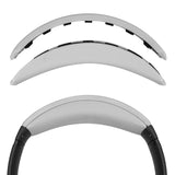 Geekria Headband Pad Compatible with Bose QuietComfort 35 ii Gaming, QC35 II/ QC35/ QC45/ QC SE Headphones Replacement Band Repair Part (Light Grey)