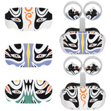 Geekria VR Headset & Controller Handle Protective Cover Compatible with Meta Quest 2, Durable, Scratch Resistant, Peking Opera Pattern