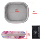 Geekria NOVA On-Ear Headphones Case Compatible with JBL Tune 510BT, 570BT, 520BT, 670NC, 560BT, Replacement Hard Shell Travel Carrying Bag with Cable Storage (Pink Marble)