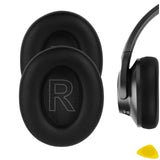 Geekria QuickFit Replacement Ear Pads Compatible with Anker Soundcore Life 2 (Not fit Life 2 Neo), Life Q20, Q20+, Q20I, Q20BT Headphones, Repair Parts with Video Guide (Black)