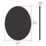 Geekria General Earphone Replacement Inside Tone Tuning Sound Isolation Foam Pads Earpads Cushion Compatible with Sennheiser Headphones HD545, HD565, HD580, HD650, HD600, HD598 (2pcs)