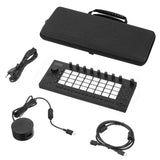 Geekria Hard Shell Travel Carrying Case, EVA Protective Bag Compatible with Ableton Move (Dark Gray)