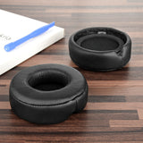 Geekria QuickFit Replacement Ear Pads for Monster Beats MIXR Headphones Ear Cushions, Headset Earpads, Ear Cups Cover Repair Parts (Black)